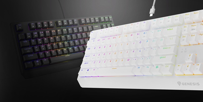 RGB individual key backlight