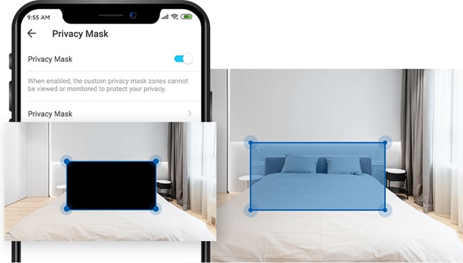 Privacy zones