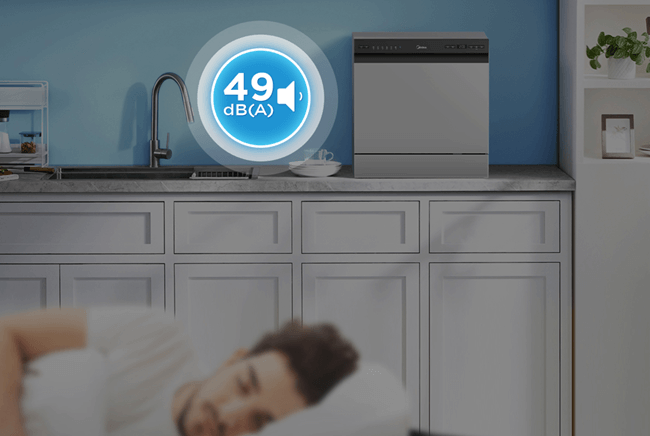 СЪДОМИЯЛНА MIDEA MDWTT0802MS-WF