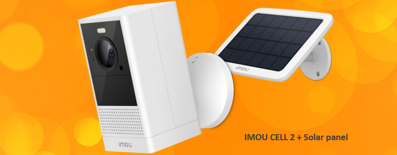Imou Cell 2 + Solar panel